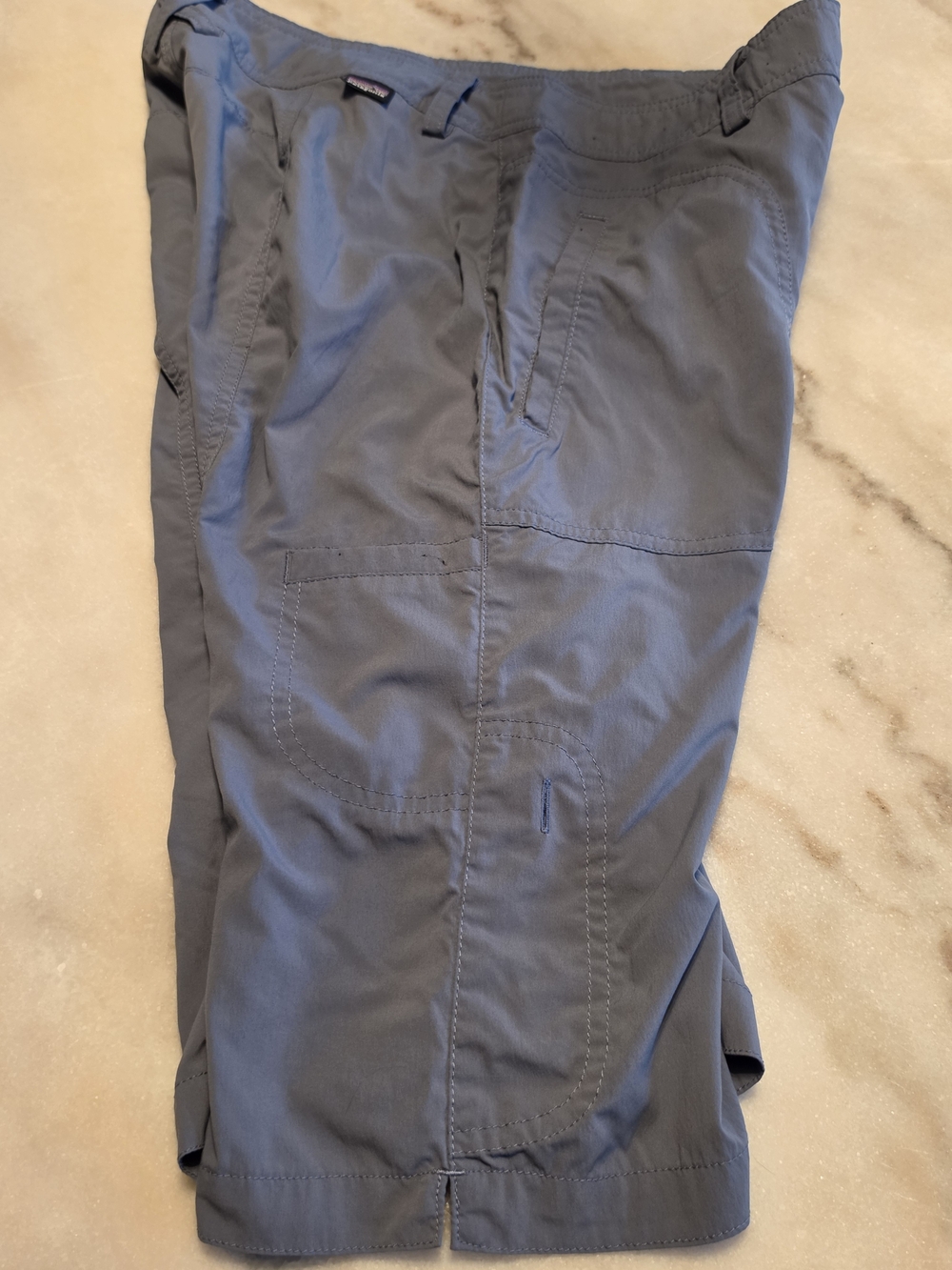 Patagonia Women's Slate Blue Hybrid Shorts - Picture 5 of 5